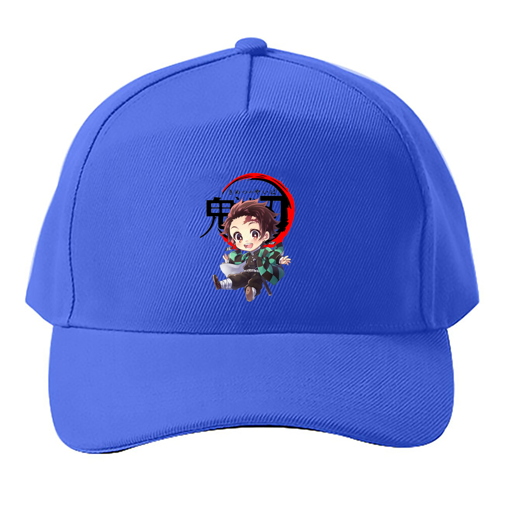 （画像用） 鬼滅の刃 竈門 炭治郎／かまど たんじろう Kamado Tanjirou ベースボールキャップ 綿100％ 男女兼用 帽子 スポーツ